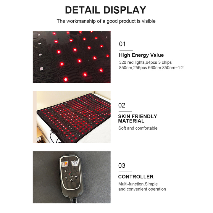 LED Red Light Therapy Pad 13