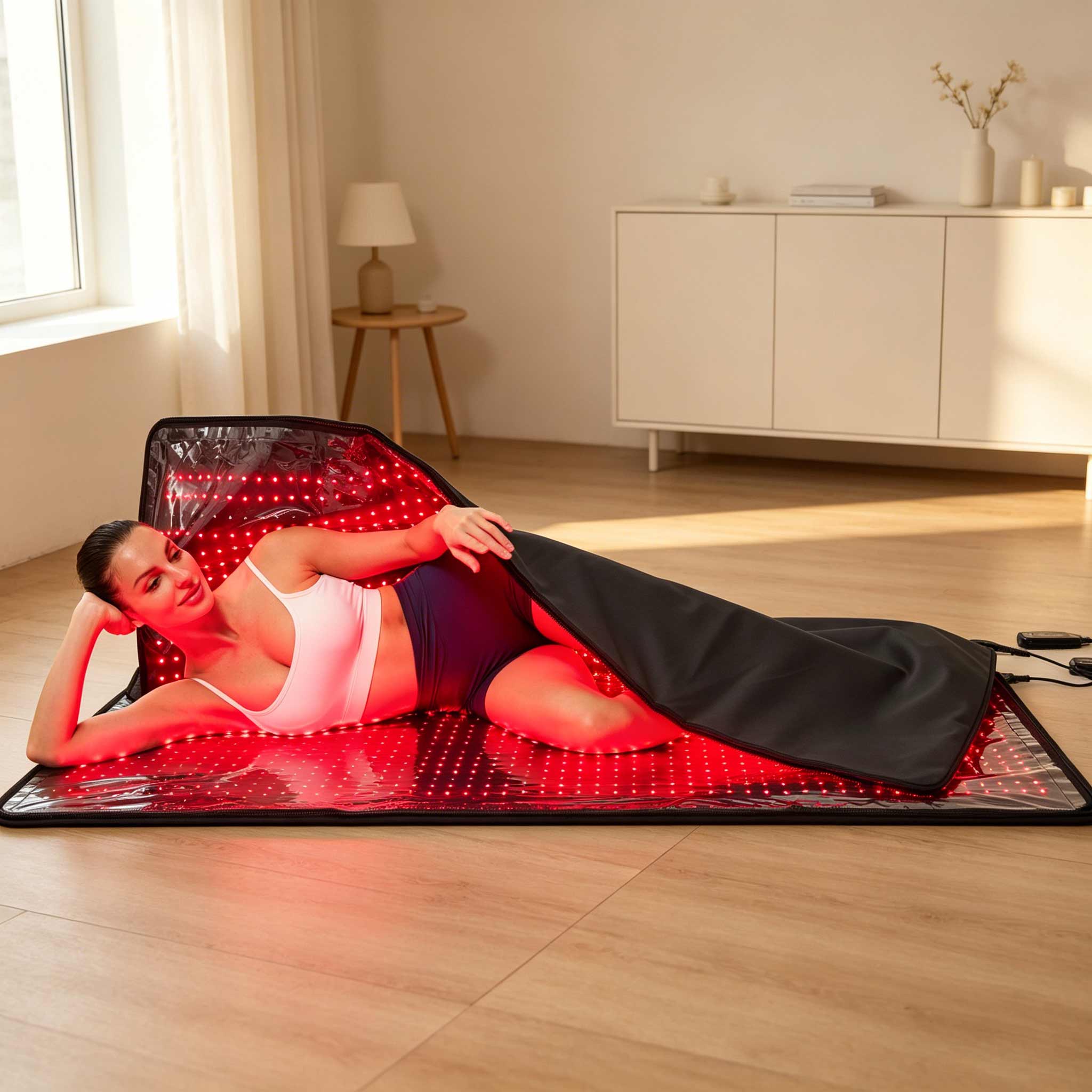 Red light therapy + Infrared ray heating blanket for Full Body17